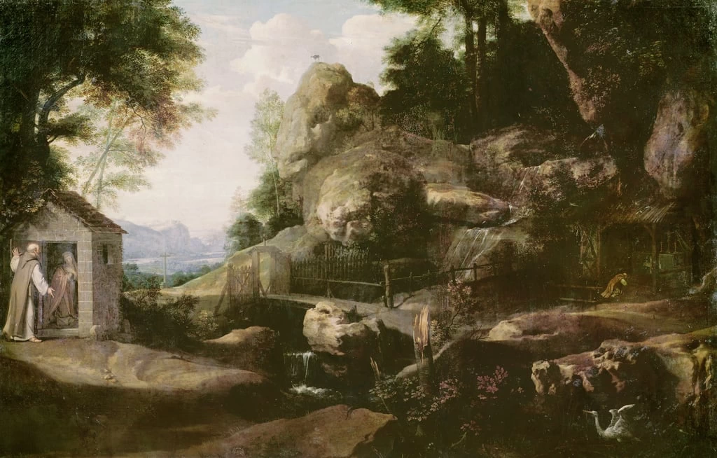 Paphnuce che libera i thailandesi - Louvre, Parigi